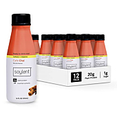 Soylent Plant Based Creamy Chocolate Meal Replacement Shake, Contains 20g Complete Vegan Protein, Ready-to-Drink, 14oz, 12 Pack