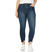 HUDSON Jeans Women's Barbara HIGH Waist Super Skinny CROP5 Pocket Jean, Lost, 32