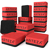 Arteza Mini Whiteboard Erasers, Pack of 20, 2 x 2 x 0.8 Inches, Washable Magnetic Erasers for Dry-Erase Boards and Chalkboards, Classroom, Home, and Office Supplies for Students and Teachers