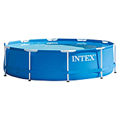 Intex 28200EH 10ft x 30in Metal Frame Pool