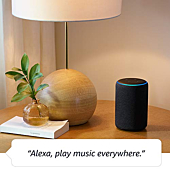 Echo (3rd Gen) - Smart speaker with Alexa - Sandstone