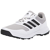 adidas Men's Tech Response Spikeless Golf Shoe, Ftwr White/Core Black/Grey Two, 12