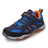 Eggseed Boys Shoes Boys Sneakers Light Weight Outdoor Shoes Rubber Children Casual Shoes Non-Slip Boys Water Resistant Hiking Shoes Breathable FitnessLittle Kids Shoes Size 13.5 Blue