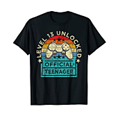 Vintage 13 Years Old Shirt- Gamer Level 13 Official Teenager T-Shirt