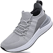Komeriiy Men's Walking Shoes Athletic Running Shoes Casual Tennis Footwear Jogging Lightweight Fashion Sneakers(T7-Blue41)