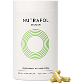 Nutrafol Women's Hair Growth Supplement, Clinically Proven for Thicker-Looking, Stronger-Feeling Hair and More Scalp Coverage