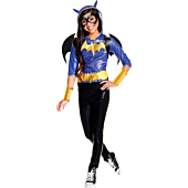 Rubie's Costume Kids DC Superhero Girls Deluxe Batgirl Costume, Medium , Blue