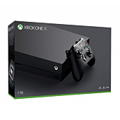 Microsoft Xbox One X 1TB Console with Wireless Controller: Xbox One X Enhanced, HDR, Native 4K, Ultra HD (2017 Model) (Renewed)