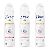 Dove Antiperspirant Deodorant Dry Spray No White Marks Clear Finish Invisible 48-Hour Sweat and Odor Protecting Deodorant for Women 3.8 oz 3 Count