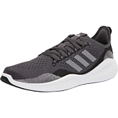 adidas Men's Fluidflow 2.0 Running Shoe, Core Black/FTWR White/Grey Six, 7