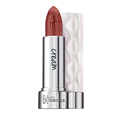 IT Cosmetics Pillow Lips Lipstick, Serene - Terracotta Brown with a Cream Finish - High-Pigment Color & Lip-Plumping Effect - With Collagen, Beeswax & Shea Butter - 0.13 oz