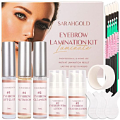 Eyebrow Lamination Kit,Eyebrow Lift Kit,At Home DIY Perm For Your Brows,Instant Professional Lift For Fuller Eyebrows,Brow Brush And Micro Brushes Included,Professional Grade & Easy for Beginners