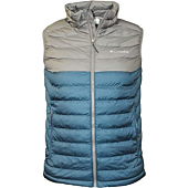 Columbia Mens White Out Omni-Heat Puffer Vest
