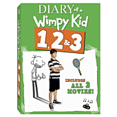 Diary of a Wimpy Kid 3 Pack (Diary of a Wimpy Kid, Rodrick Rules, Dog Days)