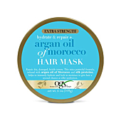 OGX Extra Strength Hydrate Repair + Argan Oil of Morocco Hair Mask Deep Moisturizing Conditioning Treatment, Citrus, 6 Ounce