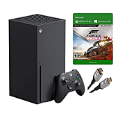 2022 Newest Microsoft Xbox Series X–Gaming Console System- 1TB SSD Black X Version with Disc Drive Bundle with Forza Horizon Full Game and MTC HDMI Cable