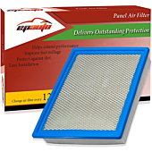 EPAuto GP883 Replacement for Ford Rigid Panel Engine Air Filter for Expedition (2007-2021), F-150 (2009-2021), F-250 / F-350 / F-450 / F-550 Super Duty (2008-2016), Navigator(2007-2021)