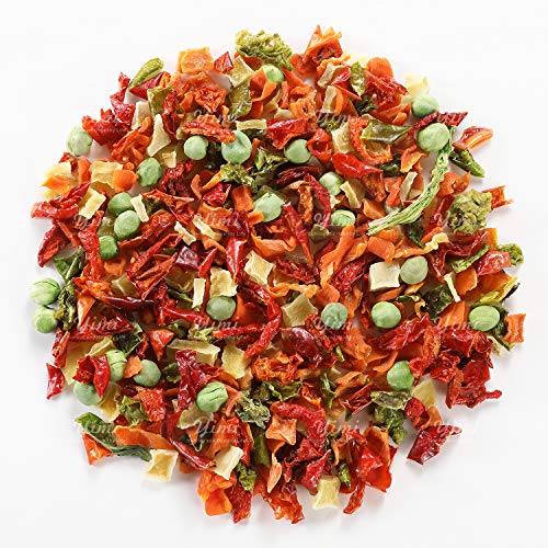 Yimi Dried Vegetables, Dehydrated Vegetables Mix For Soup, Dried Veggie, Non Gluten, Holiday Gift, 17.6 ounces