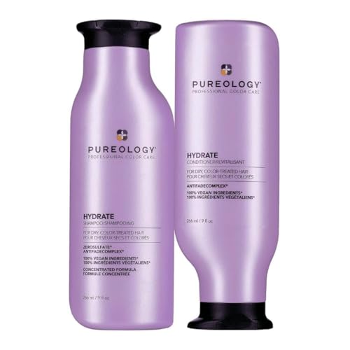 Pureology Hydrate Shampoo & Conditioner Set - Front Bottles Display