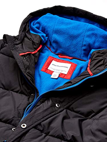 A warm and durable hooded puffer jacket for babies, toddlers, and boys, perfect for winter weather.