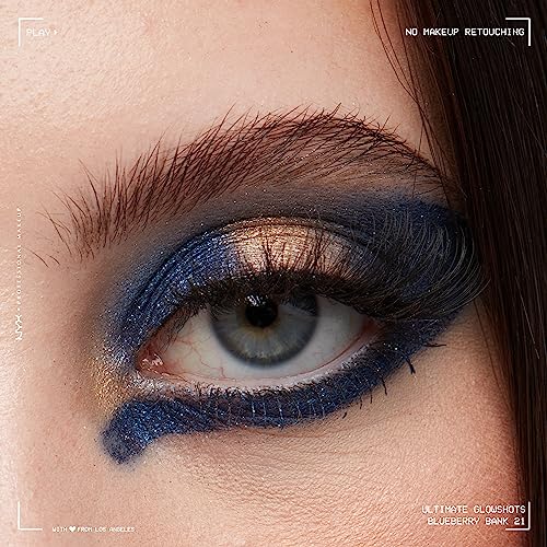 NYX Ultimate Glowshots Vivid Rich - Blueberry Bank liquid eyeshadow