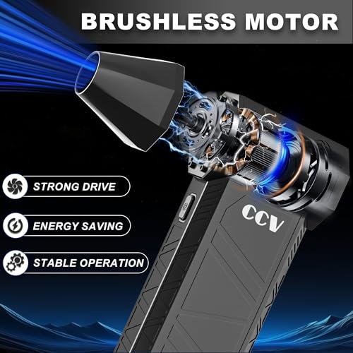 CCV Electric Air Duster: Powerful motor blasts dust from electronics and hard-to-reach areas.