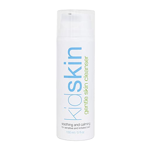 Kidskin - Gentle Skin Cleanser for Kids Preteens and Teens with Sensitive, Dry, Oily Skin - Hydrating Face Wash for All Skin Types, No Parabens Sulfates Fragrance Gluten - Cruelty Free - Made In USA
