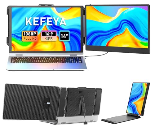 Laptop Screen Extender 14" FHD 1080P IPS Portable Monitor