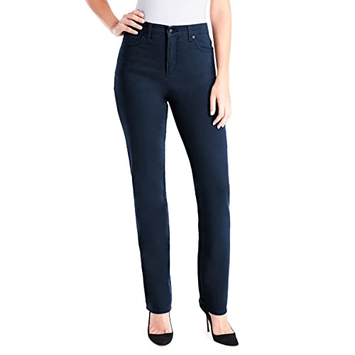 Gloria Vanderbilt Women's Classic Jeans| Amanda High Rise Tapered Mom Jean|Various Size Colors - Port Wash 8 Short