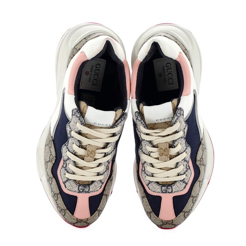 Gucci Rhyton Sneakers GG Canvas Brown