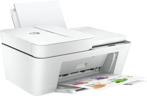 HP DeskJet 4155e printer with sleek and compact design