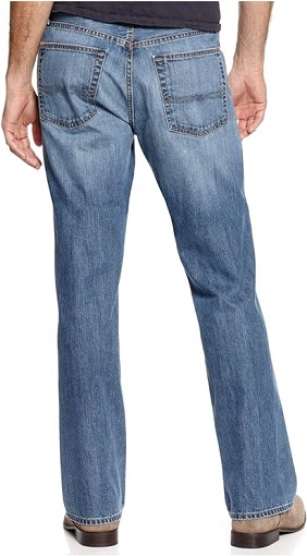 Lucky Brand Men's 181 Relaxed Straight Jeans, Blue Wash