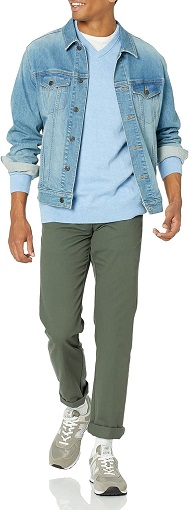 Men's V-Neck Sweater by Amazon Essentials 