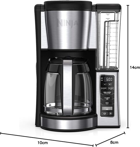 Ninja 12-Cup Programmable Coffee Brewer Dimention