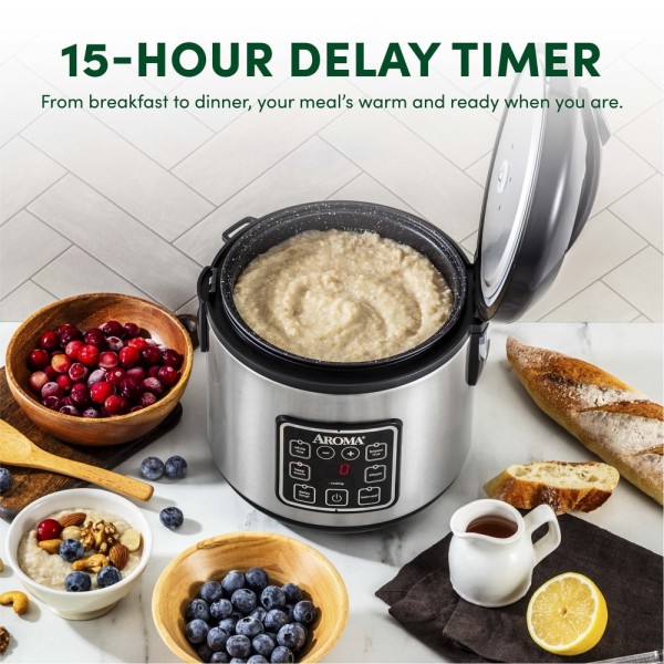 Walmart: AROMA® 8-Cup Digital Rice Cooker & Food Steamer with Bonded Granite® Nonstick Ceramic