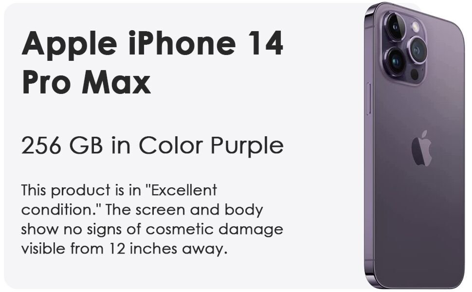 Apple iPhone 14 Pro Max Verizon